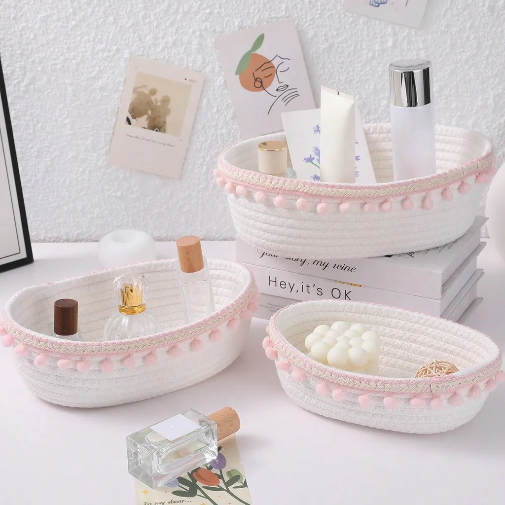 Baby Clothing Basket - 3 Sizes Skincare Cosmetic Storage Basket
