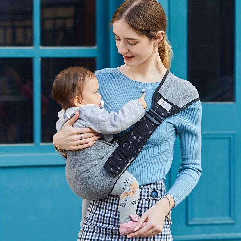 Baby Clothing Material - Portable Baby Carrier Backpack One-shoulder Strap
