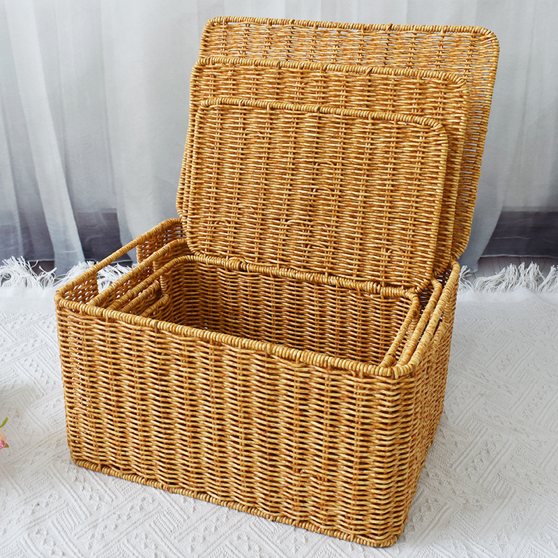 Rattan woven oversized storage - Baby Clothing Basket 评论和价格