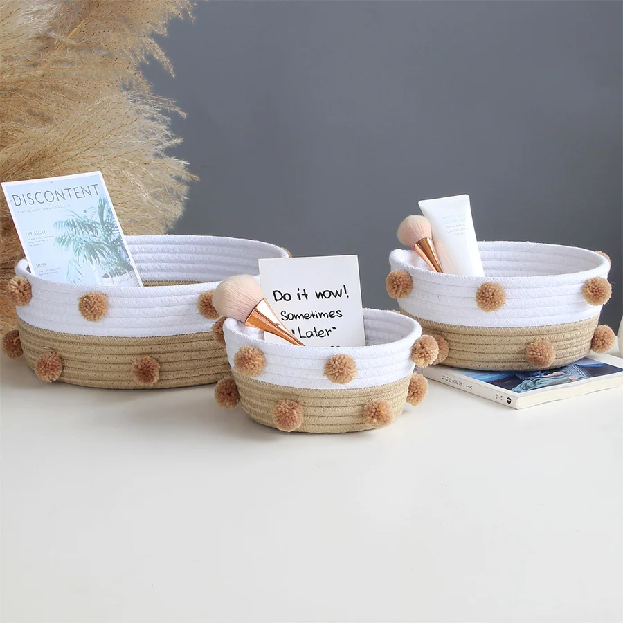 Nordic Style Desktop Storage B - Baby Clothing Basket 评论和价格
