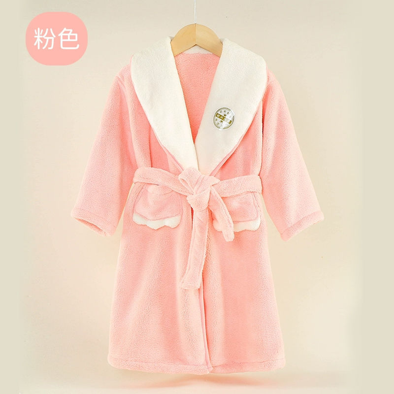 Children's Cartoon Robe Winter - Baby Gown Nightwear 评论和价格