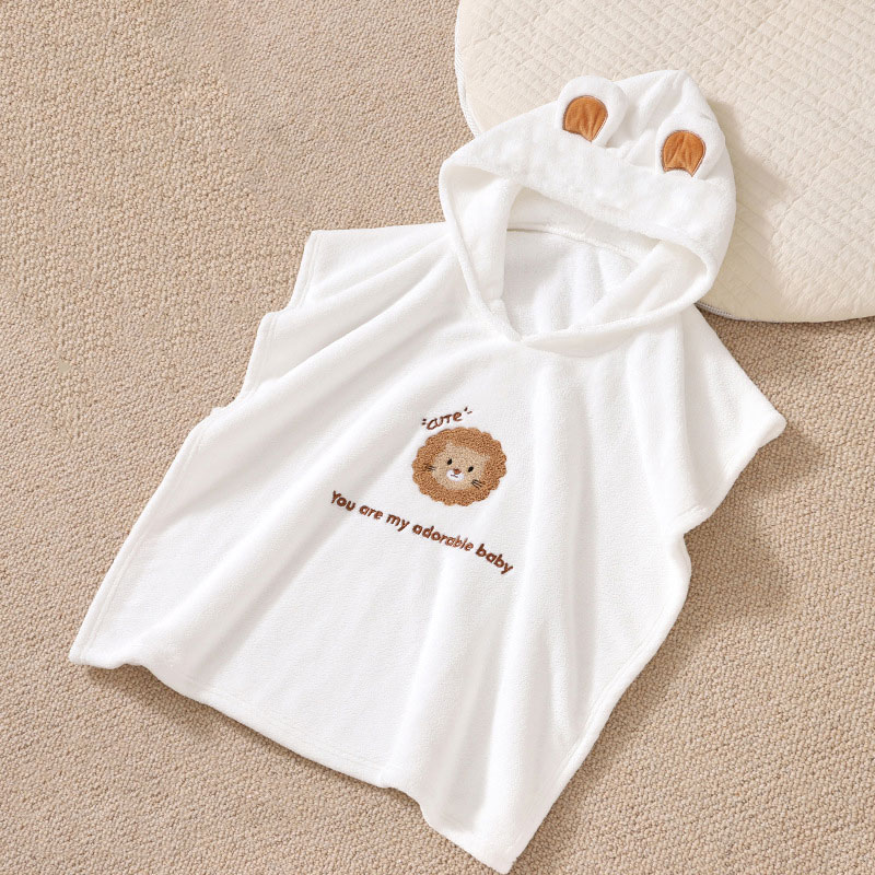 Baby Hooded Bathrobe Kids Bath - Hooded Bath Towel 评论和价格