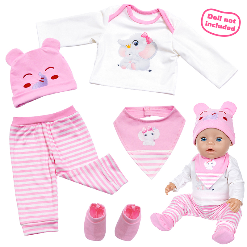 Doll Clothes Set for 16-18 Inc - Newborn Gift Set 评论和价格