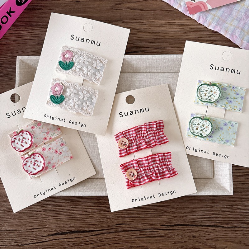 Korean Style Sweet Floral Fabr - Baby Clothing Material 评论和价格