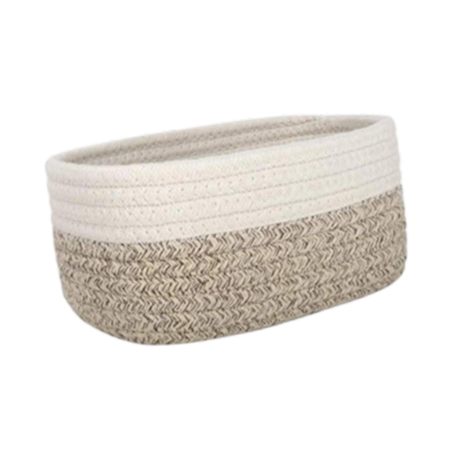 Cotton Rope Basket under Shelf - Baby Clothing Basket 评论和价格