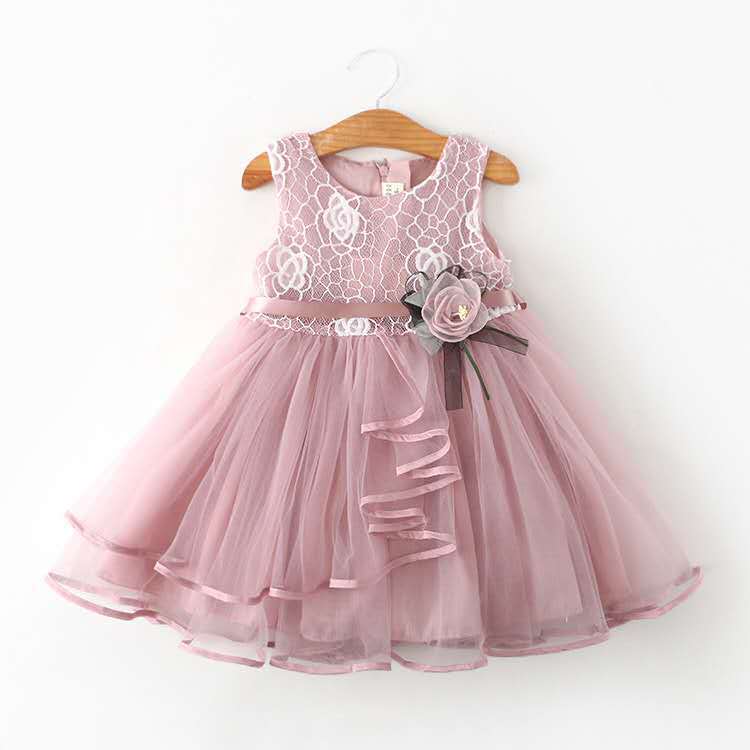 Sleeveless Baby Kids Lace Mesh - Baby Clothing Line 评论和价格