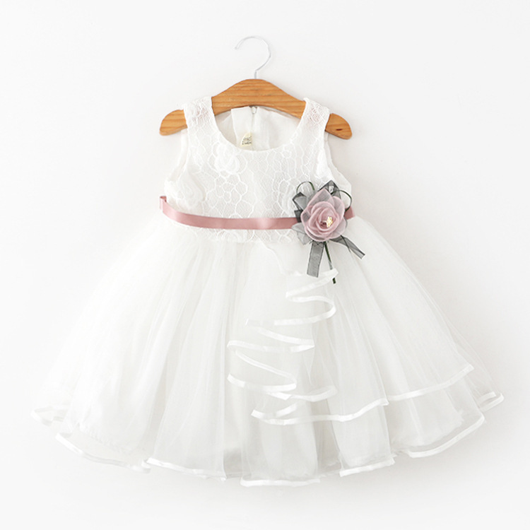 Sleeveless Baby Kids Lace Mesh - Baby Clothing Line 评论和价格