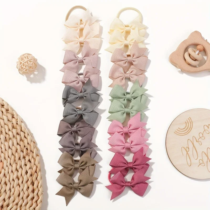 20Pcs/set 2.1inch Lovely Bowkn - Newborn Gift Set 评论和价格