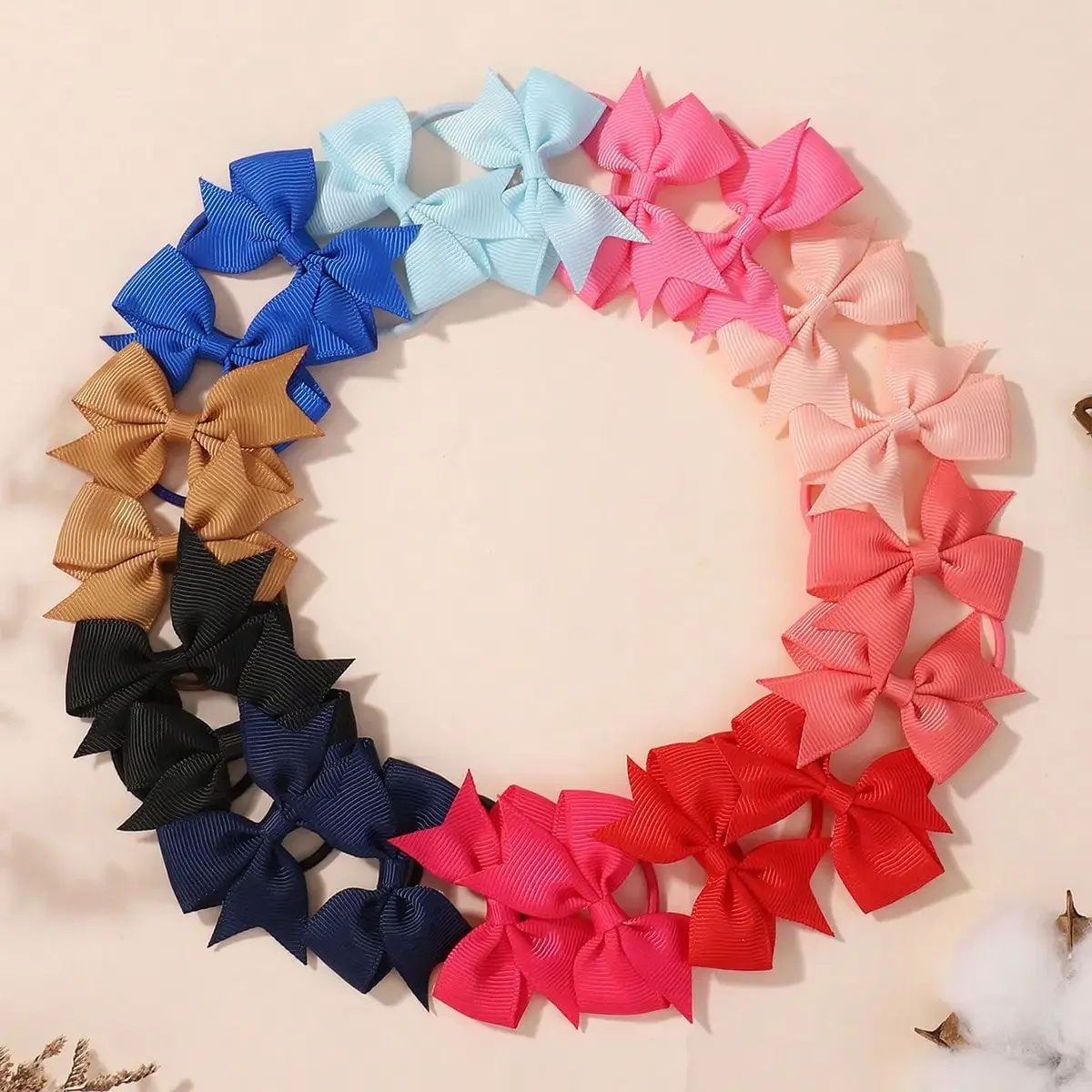 20Pcs/set 2.1inch Lovely Bowkn - Newborn Gift Set 评论和价格