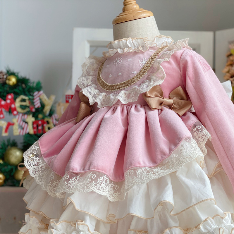 Girl Baby Party Dress New Span - Baby Clothing Easter 评论和价格