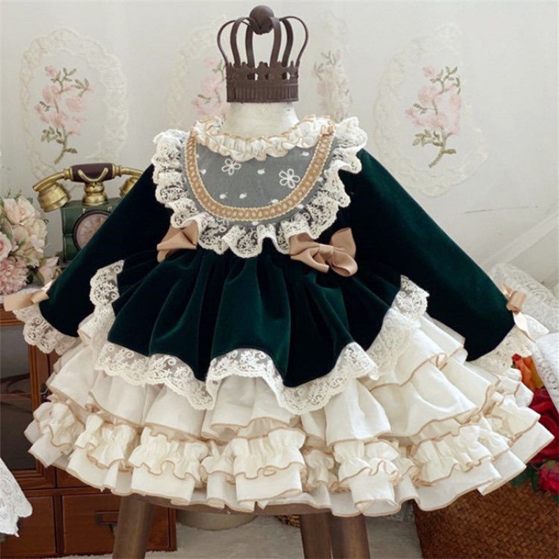 Girl Baby Party Dress New Span - Baby Clothing Easter 评论和价格