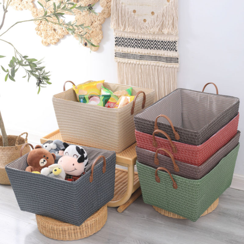 Rattan Look Storage Basket Fol - Baby Clothing Basket 评论和价格