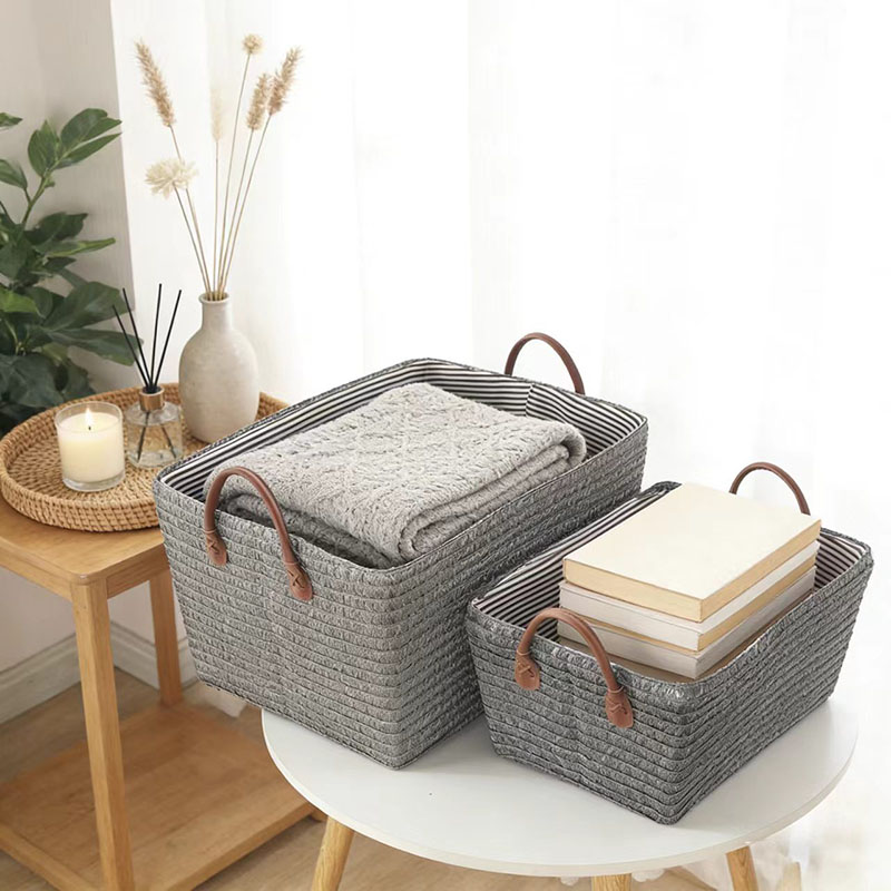 Rattan Look Storage Basket Fol - Baby Clothing Basket 评论和价格