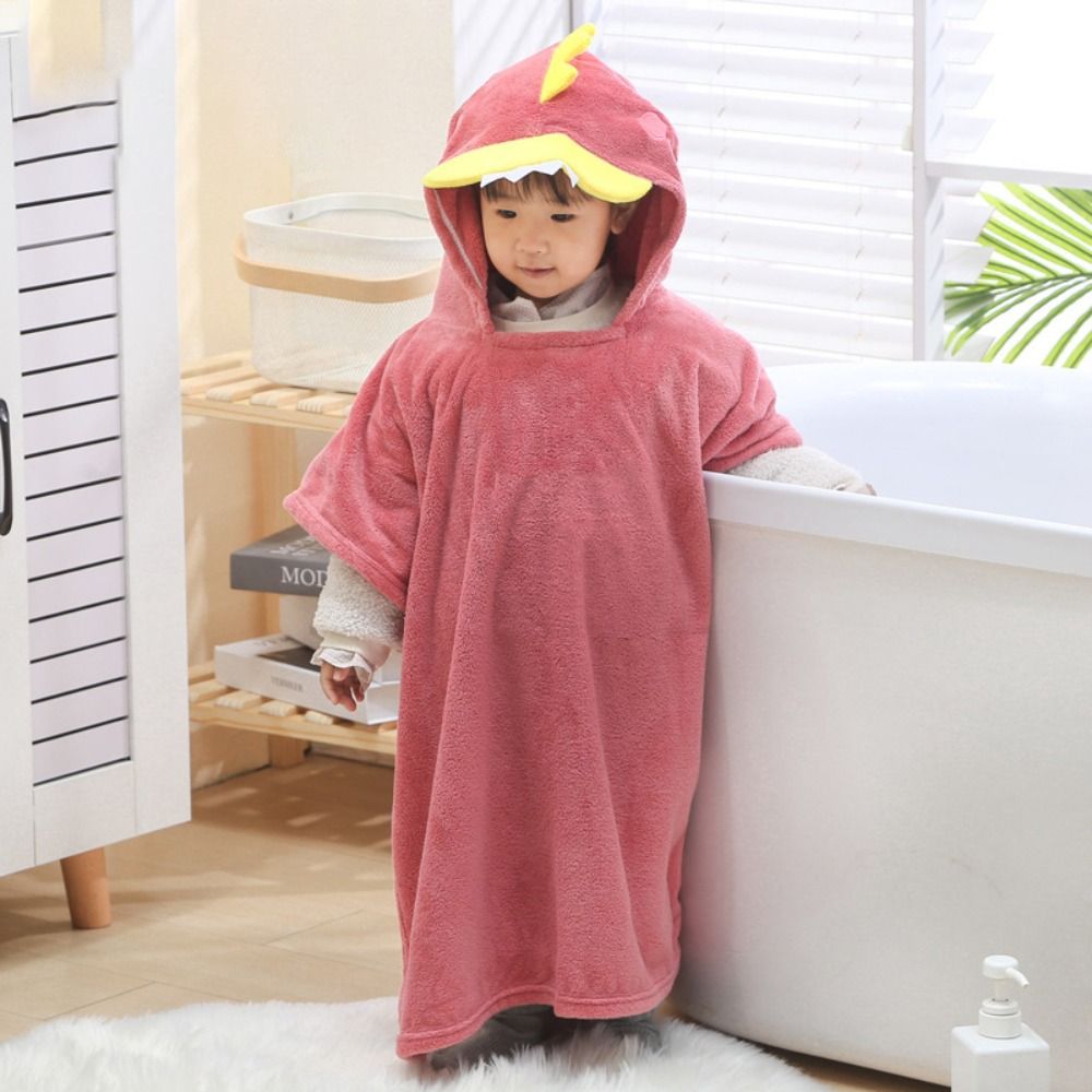 Comfortable Cartoon Baby Bath  - Hooded Bath Towel 评论和价格