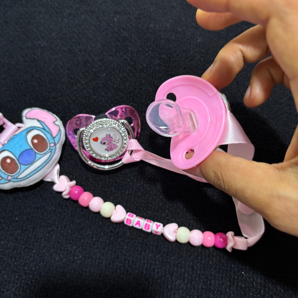 Baby Pacifier Clip Custom Name - Newborn Gift Set 评论和价格