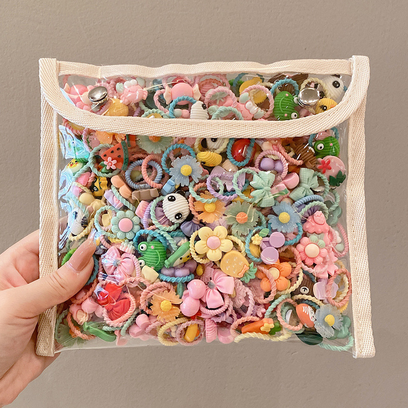 50 Pcs Girls Cartoon Fruit Ani - Newborn Gift Set 评论和价格