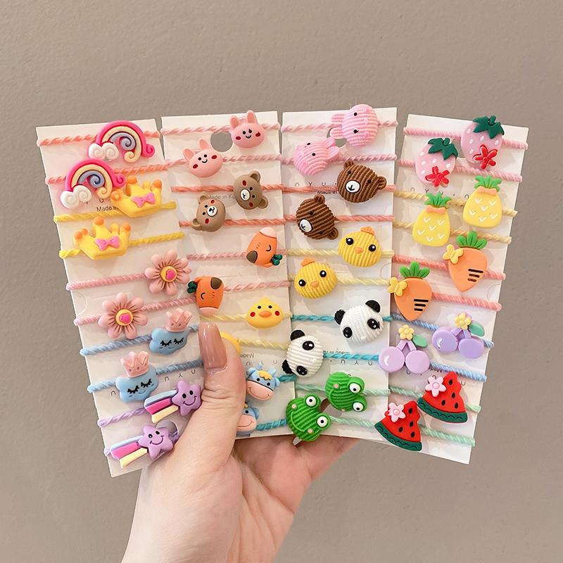 50 Pcs Girls Cartoon Fruit Ani - Newborn Gift Set 评论和价格