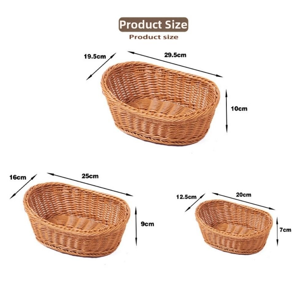 Hardness Rattan Wicker Woven S - Baby Clothing Basket 评论和价格