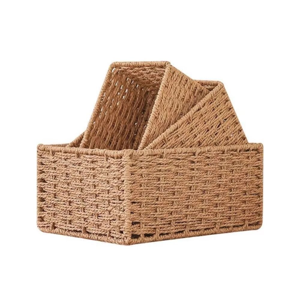 New Large Capacity Woven Stora - Baby Clothing Basket 评论和价格