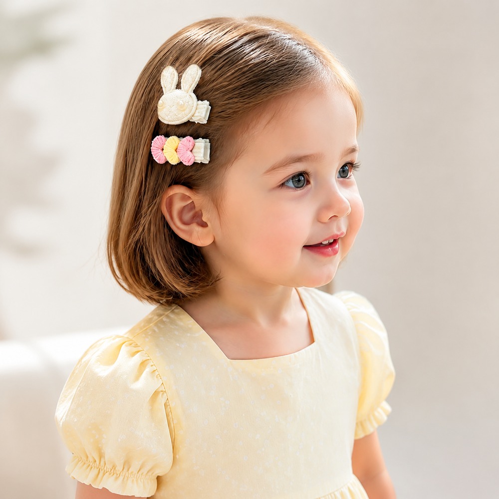 Cute Baby Hair Clips Set for G - Newborn Gift Set 评论和价格