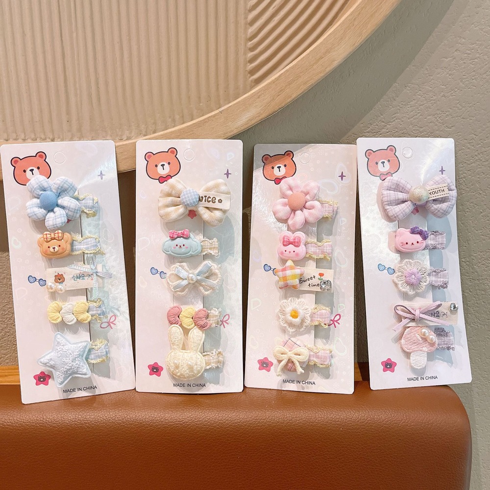 Cute Baby Hair Clips Set for G - Newborn Gift Set 评论和价格